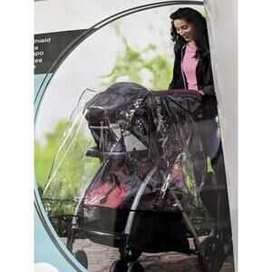 Baby Stroller Cover Weather Shield with Handy Storage Pocket from Zobo